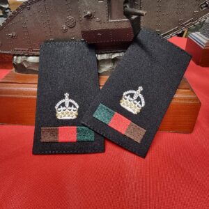 Major Rank Slide. Pair Kings Crown